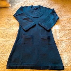Banana Republic | 3/4 sleeve Teal sweater dress